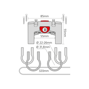 Handlebar Adapter Lock1